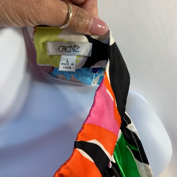 Women’s Cache Multicolor Sleeveless Top - Picture 7 of 11